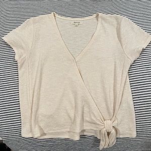 Madewell cropped shirt